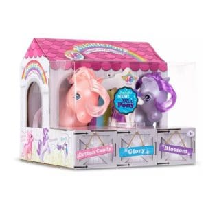 My Little Pony 40th Anniversary Collector Pack (Blossom. Cotton Candy & Mini Glory)