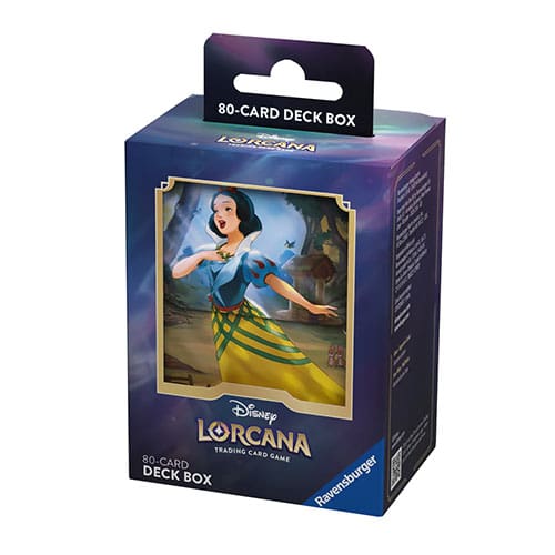 Disney Lorcana Trading Card Game: Deck Box Snow White