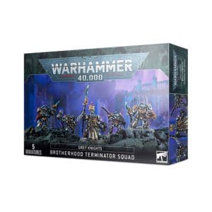 *A Grade* Grey Knights: Brotherhood Terminator Squad