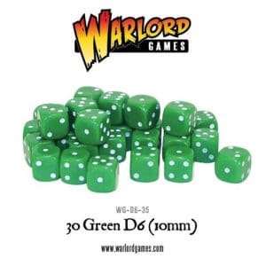 *B Grade* D6 Dice Pack - Green (30)