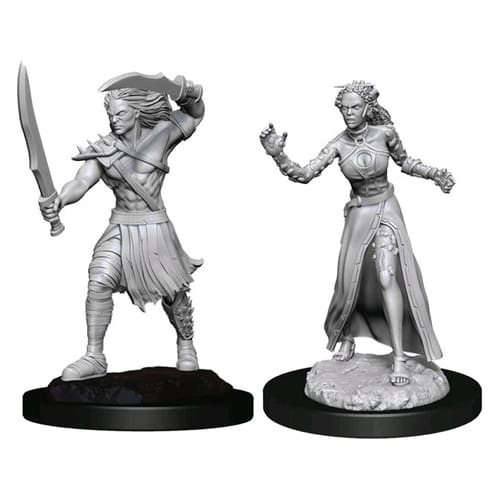 *B Grade* MTG Unpainted Miniatures (Wave 13): Vampire Lacerator + Vampire Hexmage *B Grade* MTG Unpainted Miniatures (Wave 13): Vampire Lacerator + Vampire Hexmage