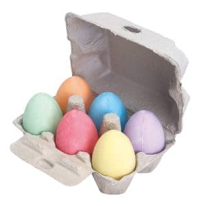 Box of Chalk Eggs