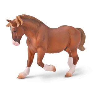 Breton Draft Horse Stallion Chestnut