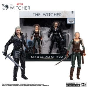 Ciri & Geralt Of Rivia 2 Pack (Season 3)