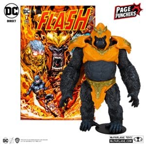 Gorilla Grodd With The Flash Comic Page Punchers