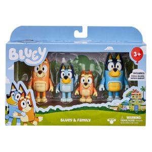 Bluey Figure 4 Pack - Family Pack