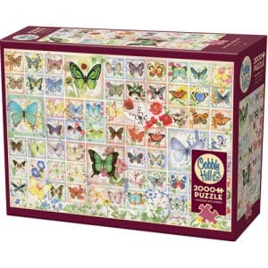 Butterflies & Blossom 2000 Piece Puzzle