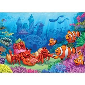 Clownfish Gathering 35 Piece Tray