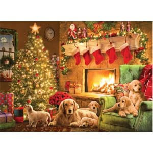 Cozy Fireplace 1000 Piece Puzzle