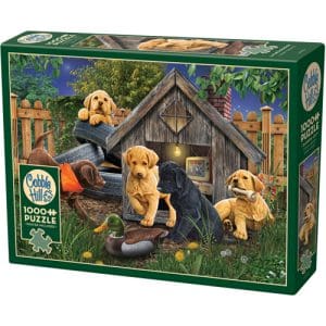 In The Doghouse 1000 Piece Puzzle