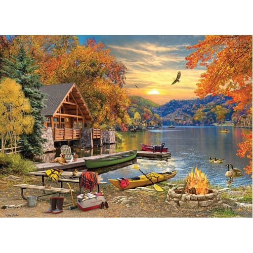 Lakeside Retreat 1000 Piece Puzzle