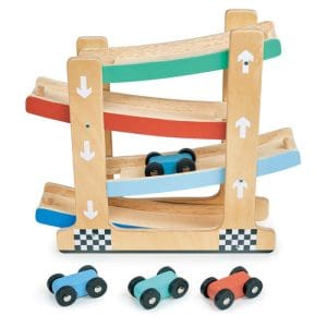Mentari: Wooden Ramp Racer Toy