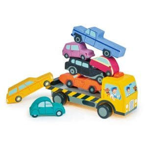 Tree Leaf Toys: Stacking Cars