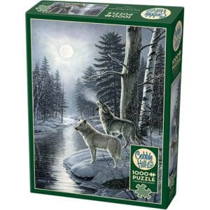 Wolves by Moonlight 1000 Piece Puzzle