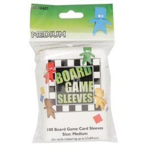 *A Grade* Board Game Sleeves - Medium (fits cards of 57x89mm)