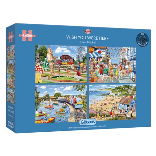 *A Grade* Wish You Were Here (500 Pieces) *A Grade* Wish You Were Here (500 Pieces)