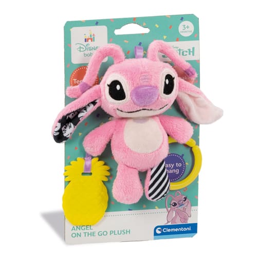 Angel Soft Rattle Travel Plush