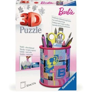 Barbie Pencil Holder 3D Puzzle, 54pc