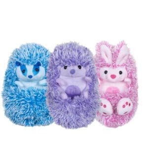 Curlimals Hedgehog, Bo Bunny, Bibi Bunny asst