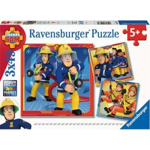 Fireman Sam, 3x 49pc