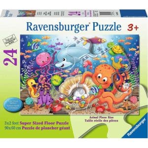 Fishie's Fortune Giant Floor Puzzle, 24pc