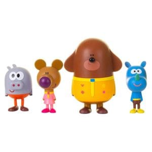 Hey Duggee 4 Figure Pack - Duggee/Tag/Roly/Norrie