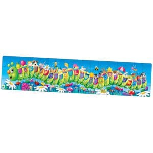 Long & Tall Puzzle ABC Caterpillar Letters 51 pcs