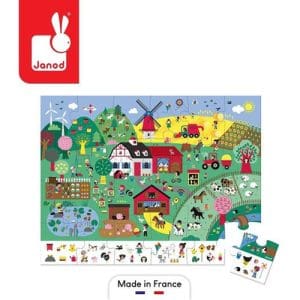 Observation Puzzle - The Farm - 24 Pcs