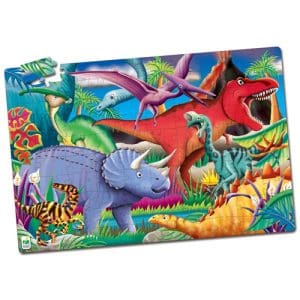 Puzzle Doubles - Glow In The Dark - Dinos 100 pcs