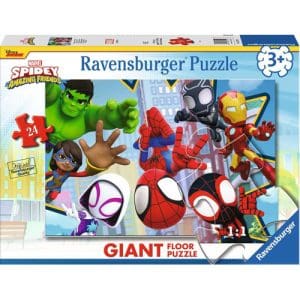 Spidey & His Amazing Friends, 24pc Giant Floor Puzzle