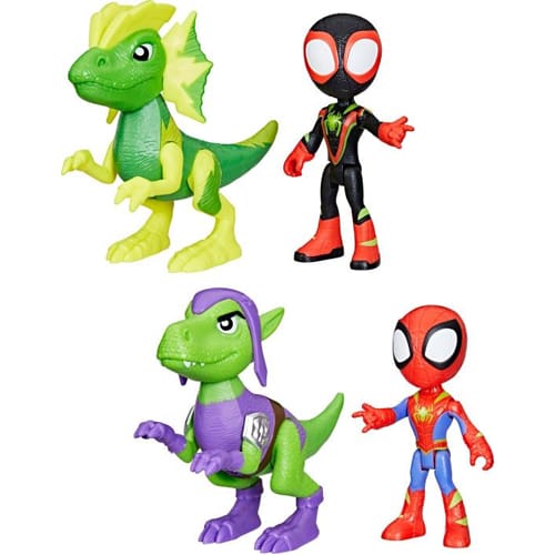 Spidey and His Amazing Friends - Hero Dino Webs Figigure Assorted - (One Supplied) Spidey and His Amazing Friends - Hero Dino Webs Figigure Assorted - (One Supplied)