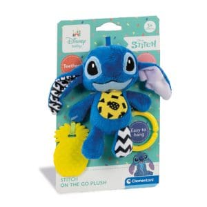 Stitch Soft Rattle Travel Plush