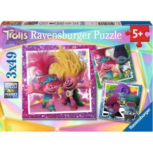 Trolls 3 Movie, 3x49pc