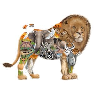 Wildlife World Safari Puzzle 200 pcs