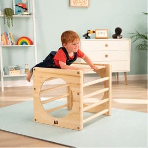 Wooden Climbing Cube