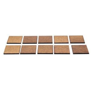 GF9 Econo Bases 50x50mm (x10)