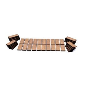 GF9 Econo Bases 50x100mm (x5)