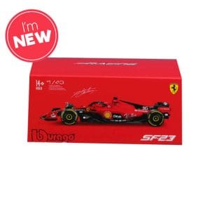 1:43 F1 2023 Ferrari SF-23 With Helmet Leclerc