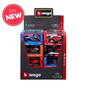 1:43 F1 Car Assortment Second Wave 2023 - Assorted (One Supplied)