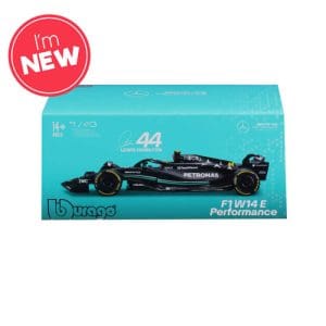 1:43 F1 MB W14 2023 With Helmet Hamilton