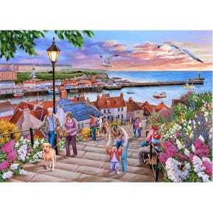 199 Steps Whitby 1000 Piece Puzzle