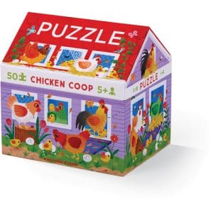 50 Pc House Puzzle/Chicken Coop