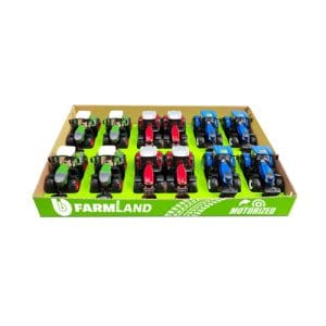 BB Farmland 10Cm Tractor In Paper Tray Display Box - Assorted (One Supplied)