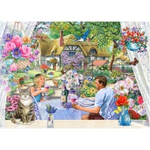 Enjoying the Garden BIG 500 Puzzle