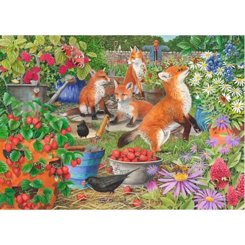 Foxy Ladies 1000 Piece Puzzle