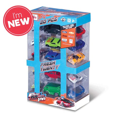 Fresh Metal 20 Piece Vehicle Pack Fresh Metal 20 Piece Vehicle Pack