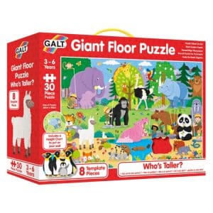 Giant Floor Puzzle - Who's Taller?