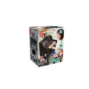 Learn with Lights Black Piano with Stool