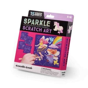 Magical Friends Scratch Art
