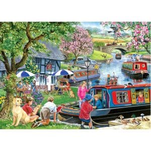 Narrow Escape 1000 Piece Puzzle